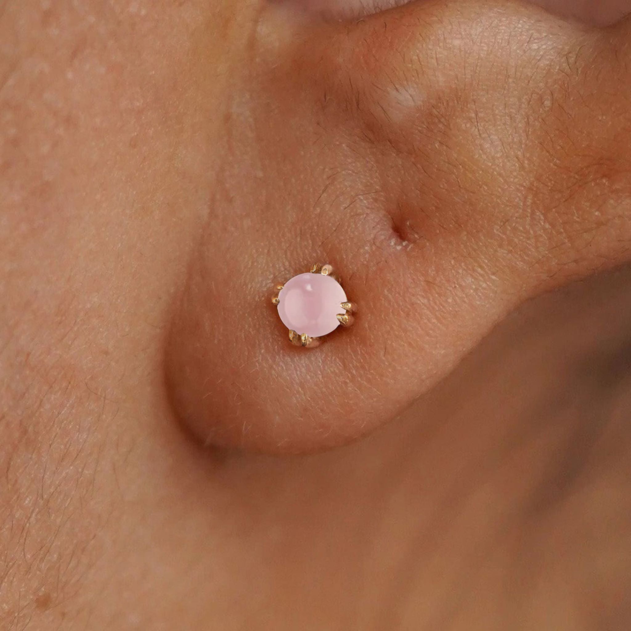 yellow-gold-pink-rose-quartz-  display picture 1