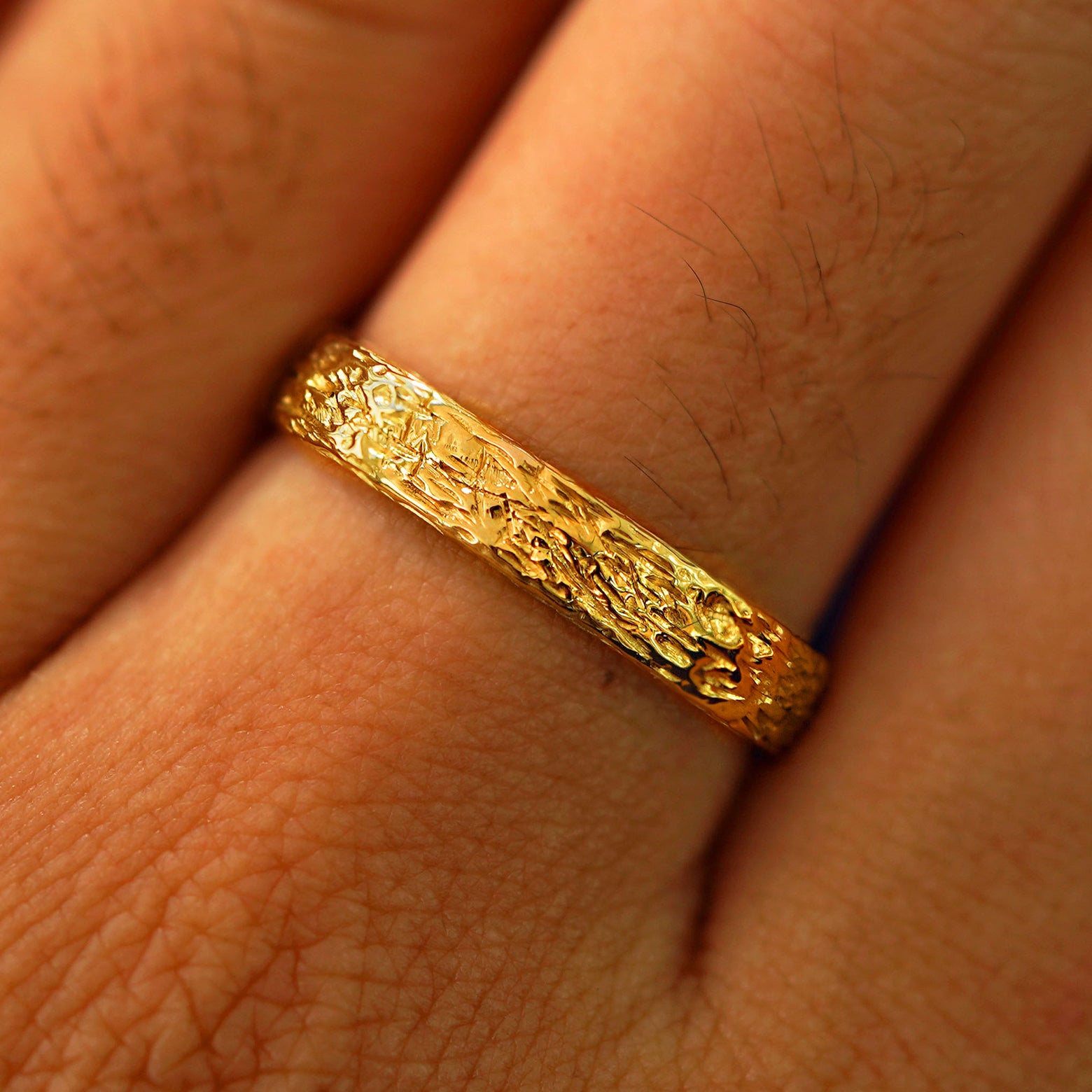 Automic Gold 24k Gold Band Sustainable Fine Jewelry