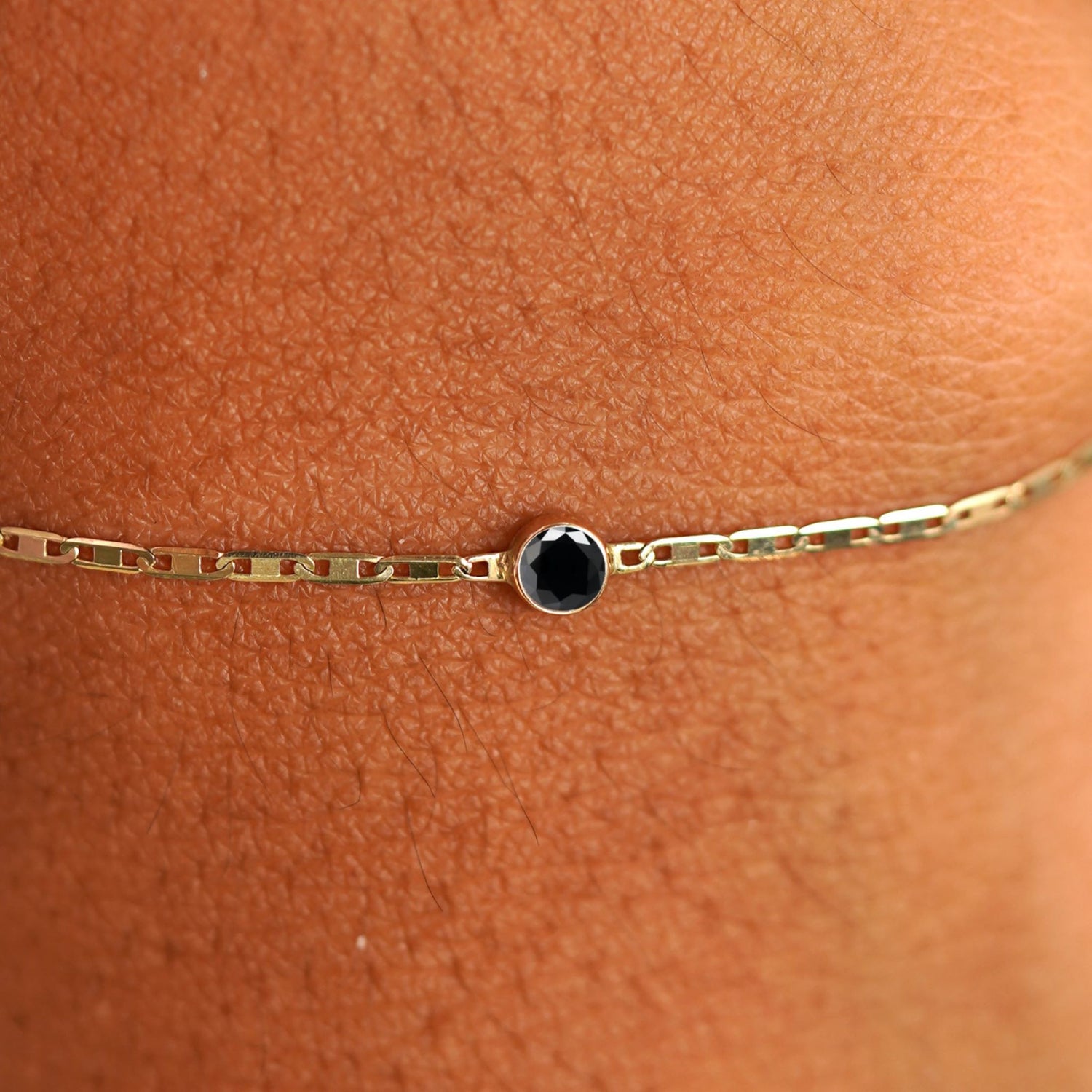 Automic Gold Black Diamond Bracelet Fine Jewelry