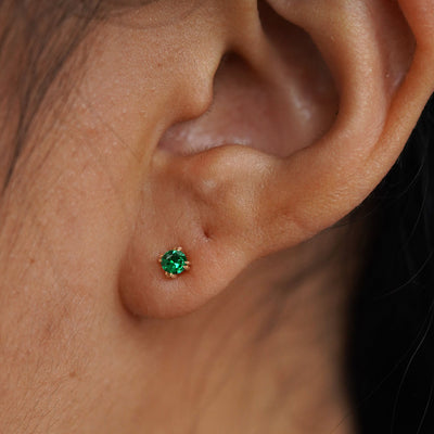 Emerald Earring