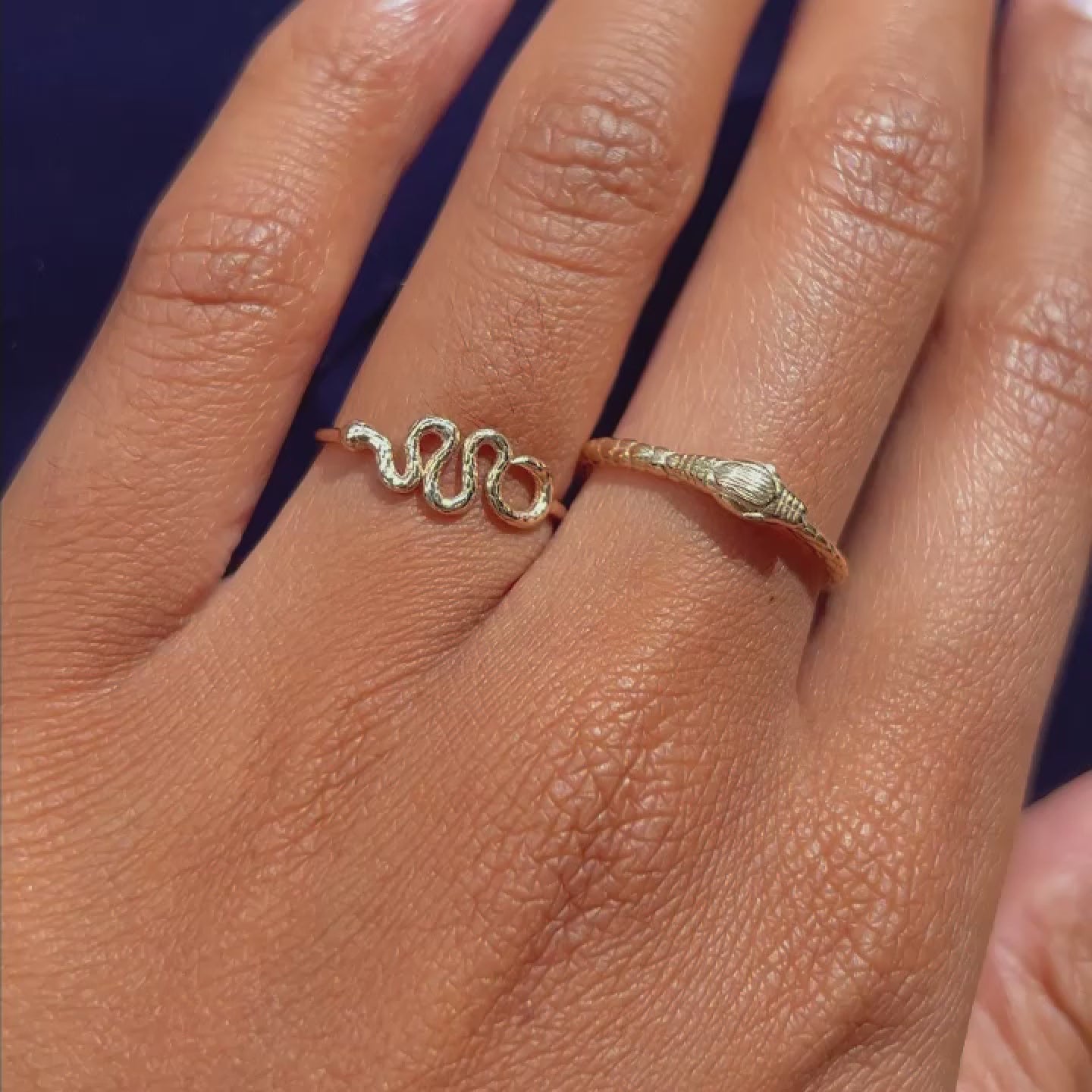 ☆たか様専用☆【SOFTMACHINE】SNAKE GOLD RING Automic Gold Snake