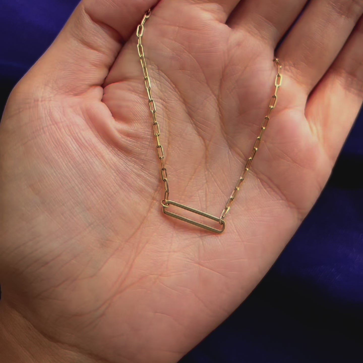Automic Gold Dancing Gemstone Necklace | Sustainable Fine Jewelry