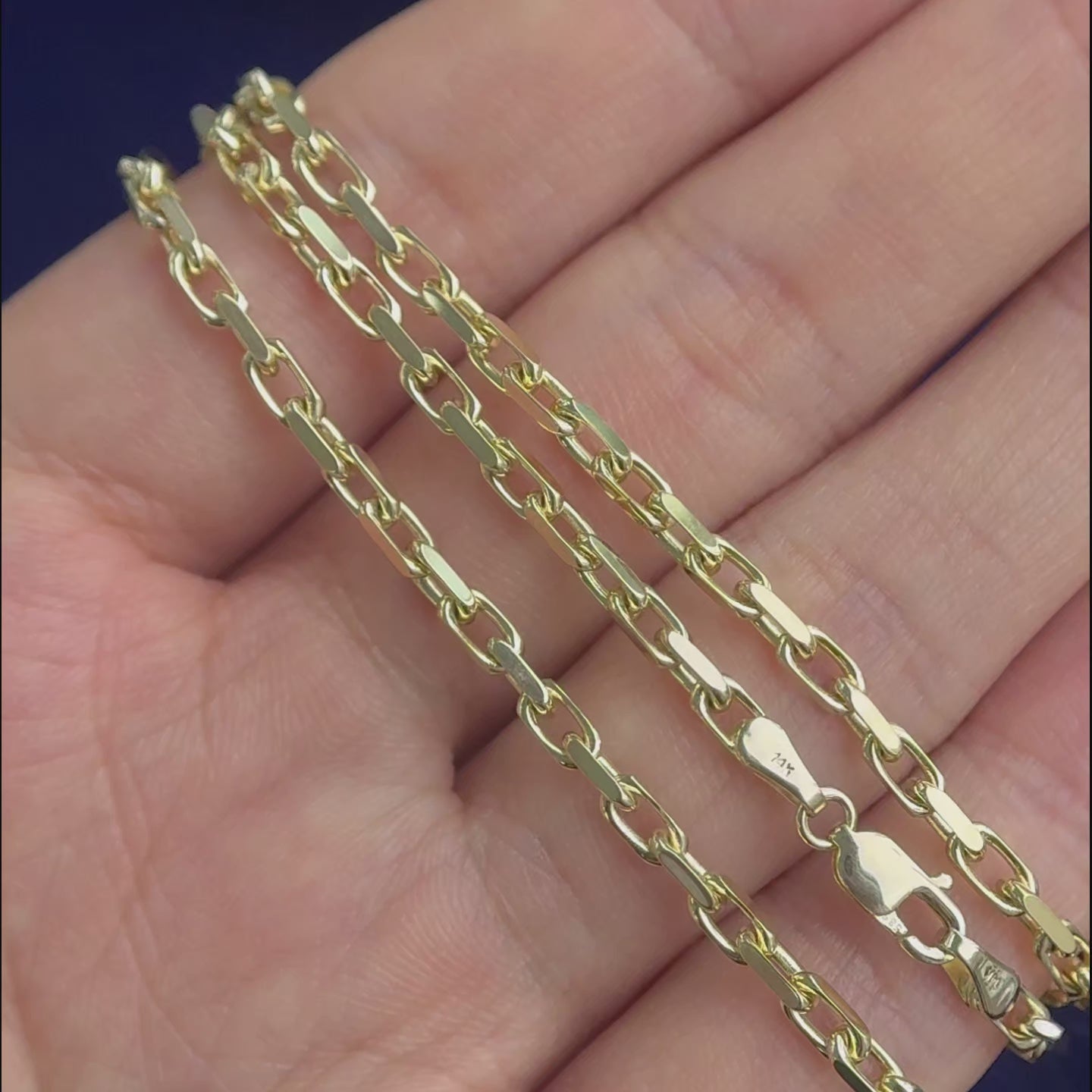 Automic Gold Anchor Chain | Minimalist Sustainable Fine Jewelry