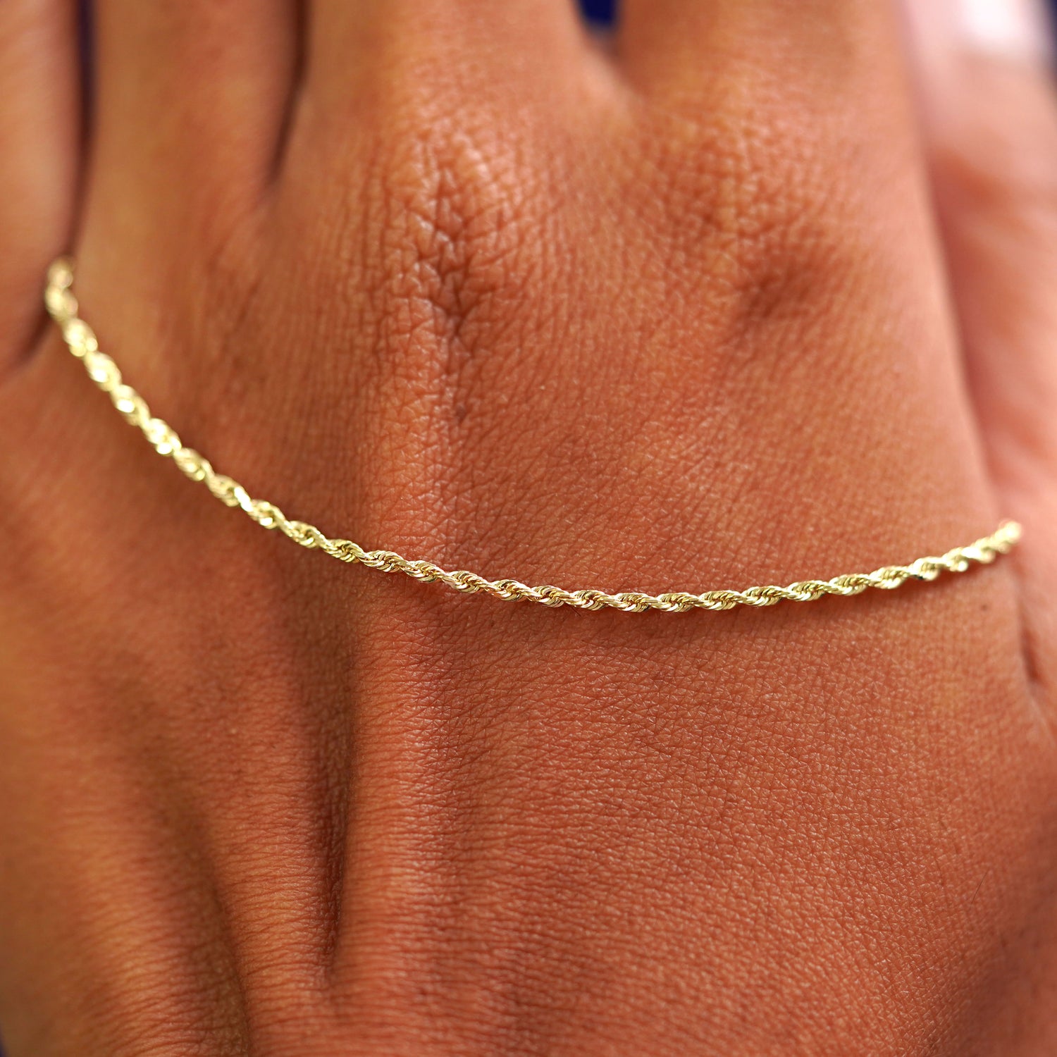 Automic Gold Rope Chain | Minimalist Sustainable Fine Jewelry