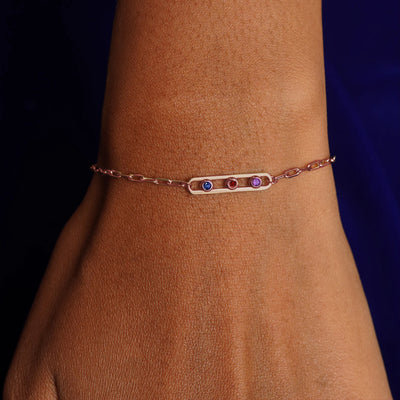 Dancing Gemstone Bracelet