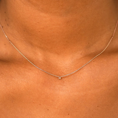 Diamond Cable Necklace