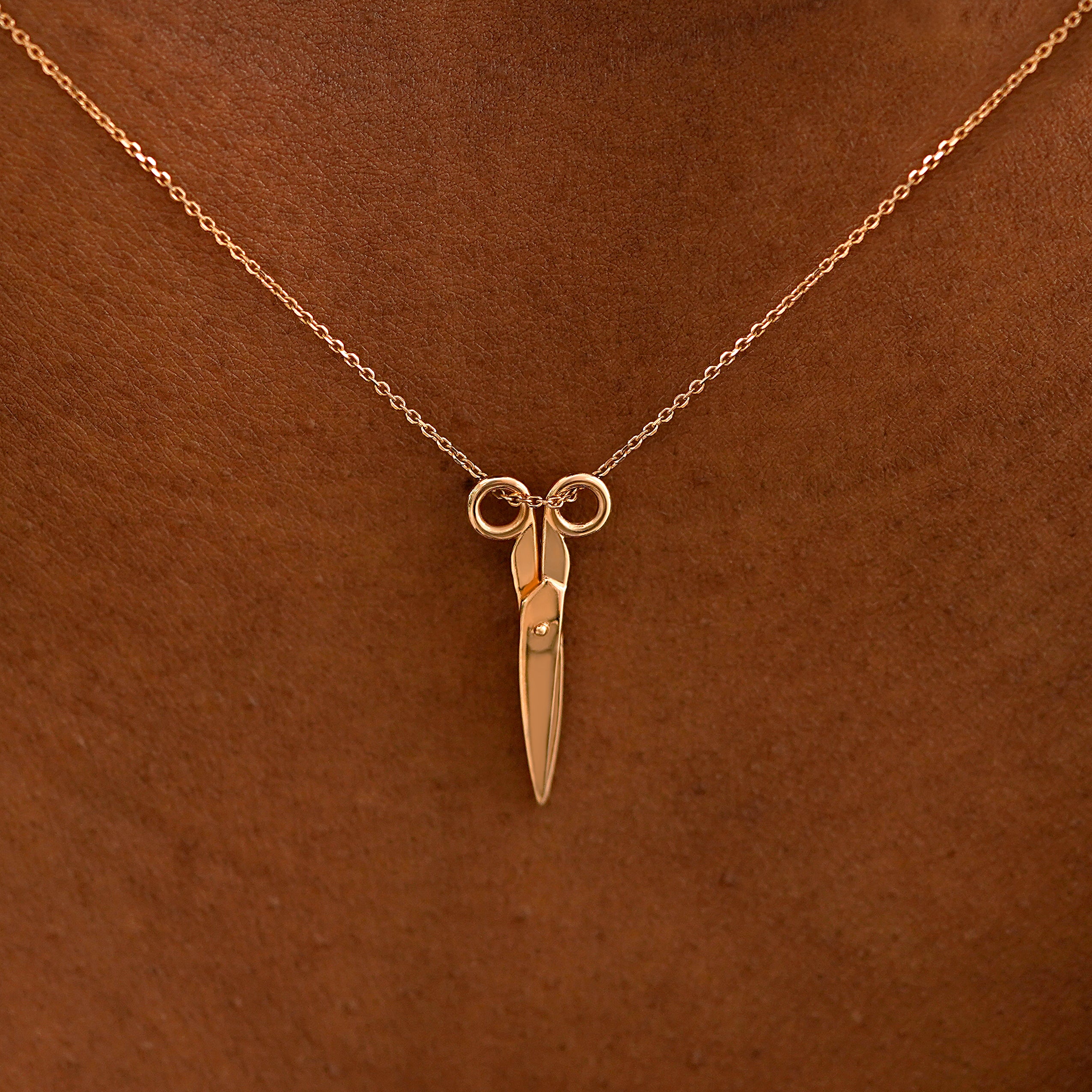 ブランド品専門 DENHAM デンハム SCISSORS NECKLACE 【公式通販】