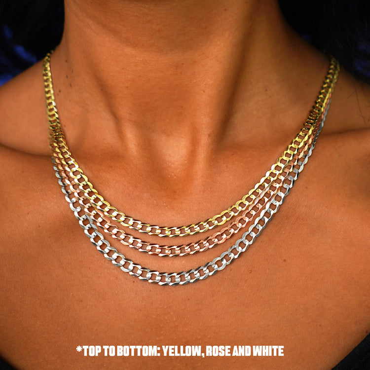 Automic Gold Curb Chain Minimalist Sustainable Fine Jewelry