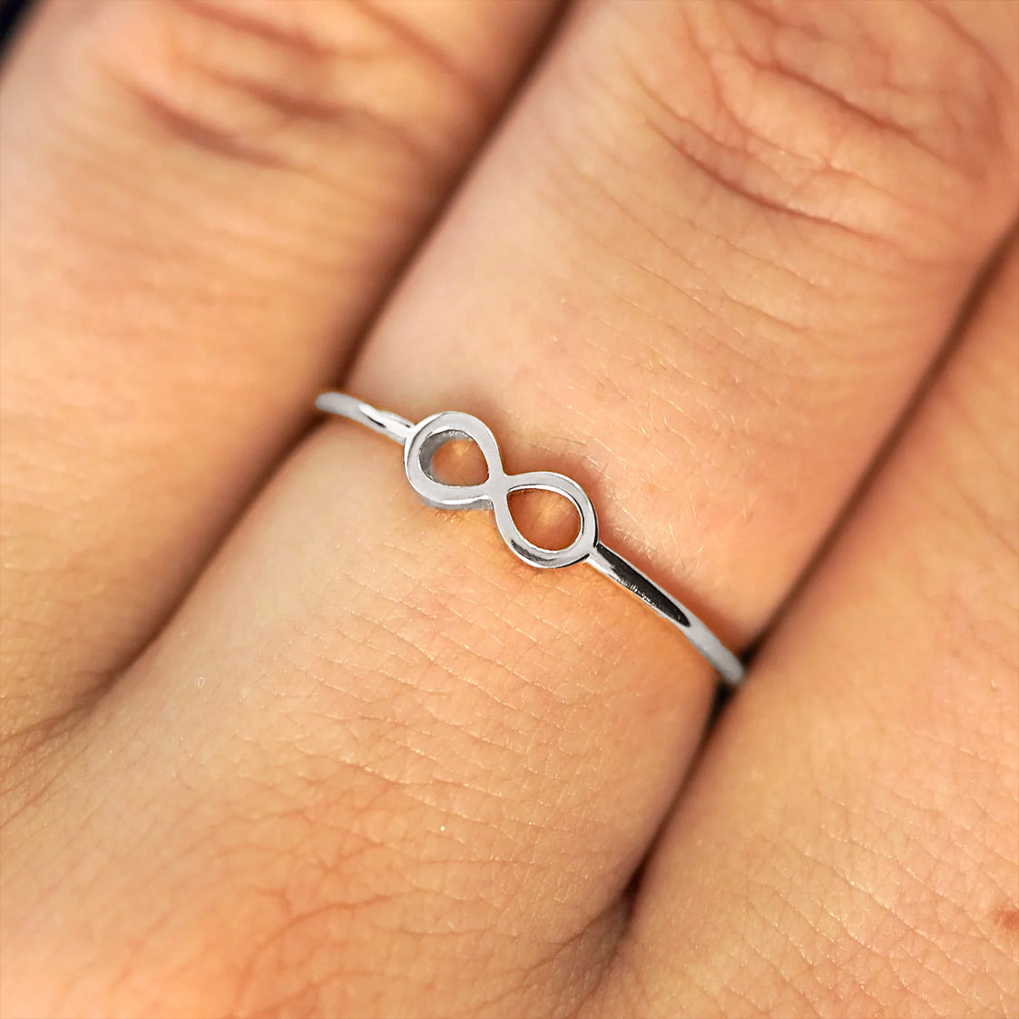 Automic Gold Infinity Ring | Minimal Sustainable Fine Jewelry