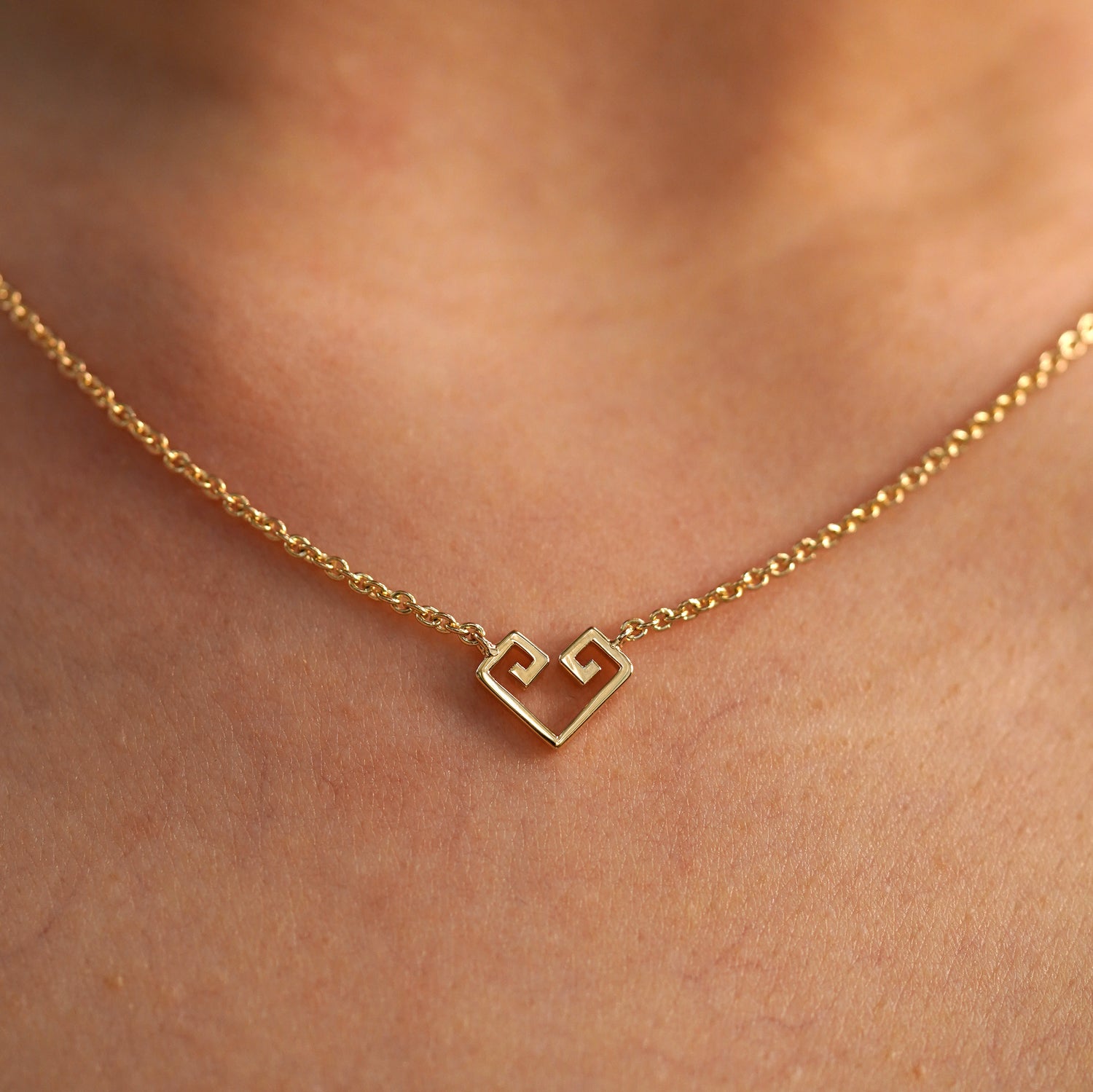 Automic Gold Chere Heart Necklace | Sustainable Fine Jewelry